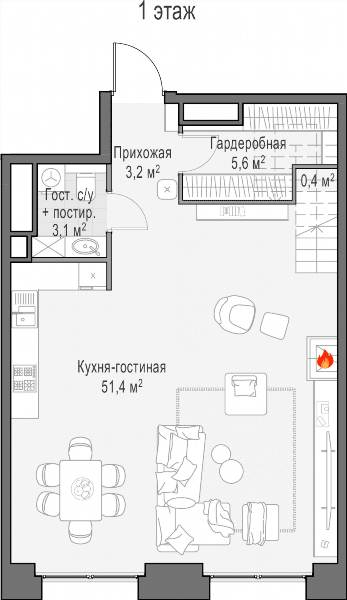Life Time Москва — планировка 2