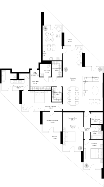 Opus-home Москва — планировка 3