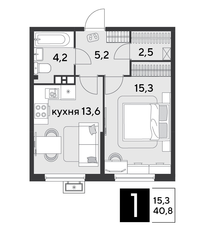 Парк Победы Краснодар — планировка 1
