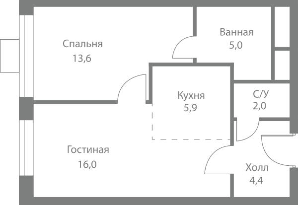 Stellar City Москва — планировка 2
