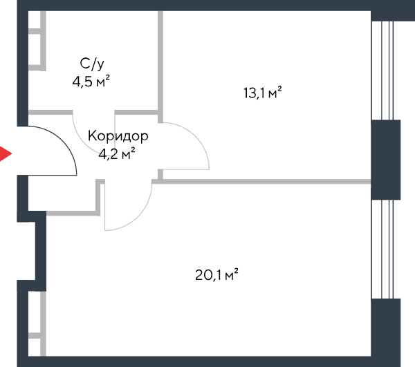 Riverpark Москва — планировка 2