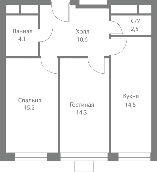 Stellar City Москва — планировка 2