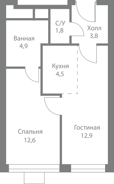 Stellar City Москва — планировка 2