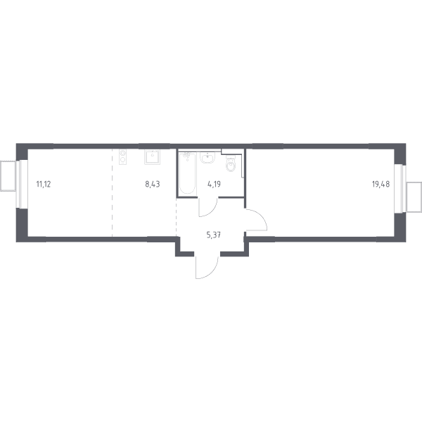 Пригород Лесное Москва — планировка 1