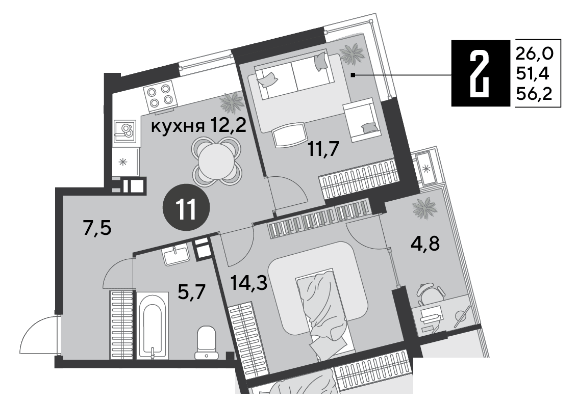 Парк Победы Краснодар — планировка 2