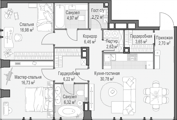 Life Time Москва — планировка 2