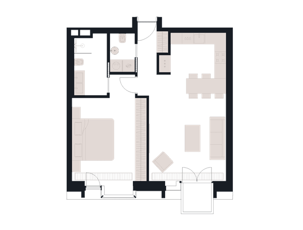 Victory Park Residence Москва — планировка 2