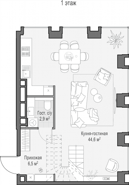 Life Time Москва — планировка 2