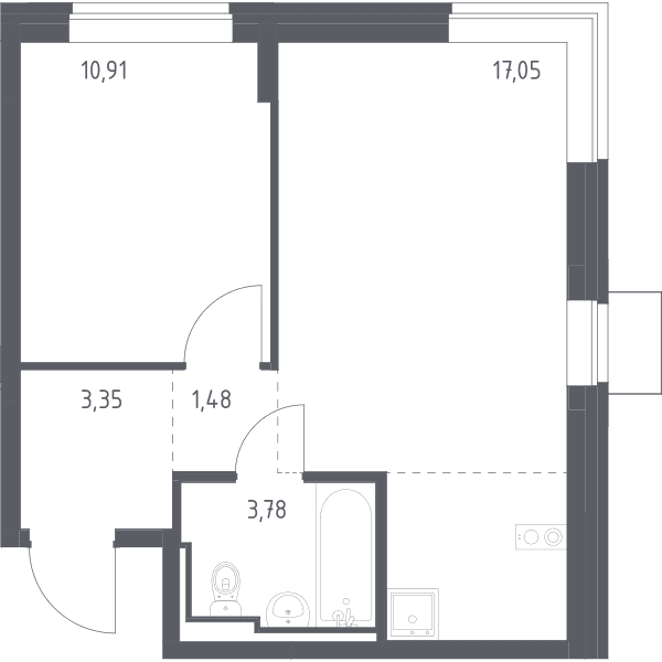 Богдановский Лес Москва — планировка 1