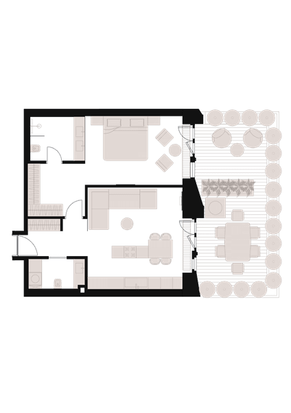 Victory Park Residence Москва — планировка 2