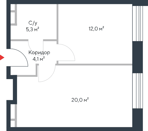 Riverpark Москва — планировка 2