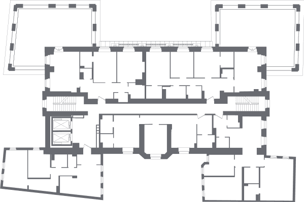 Северная корона Apartments Санкт-Петербург — планировка 3