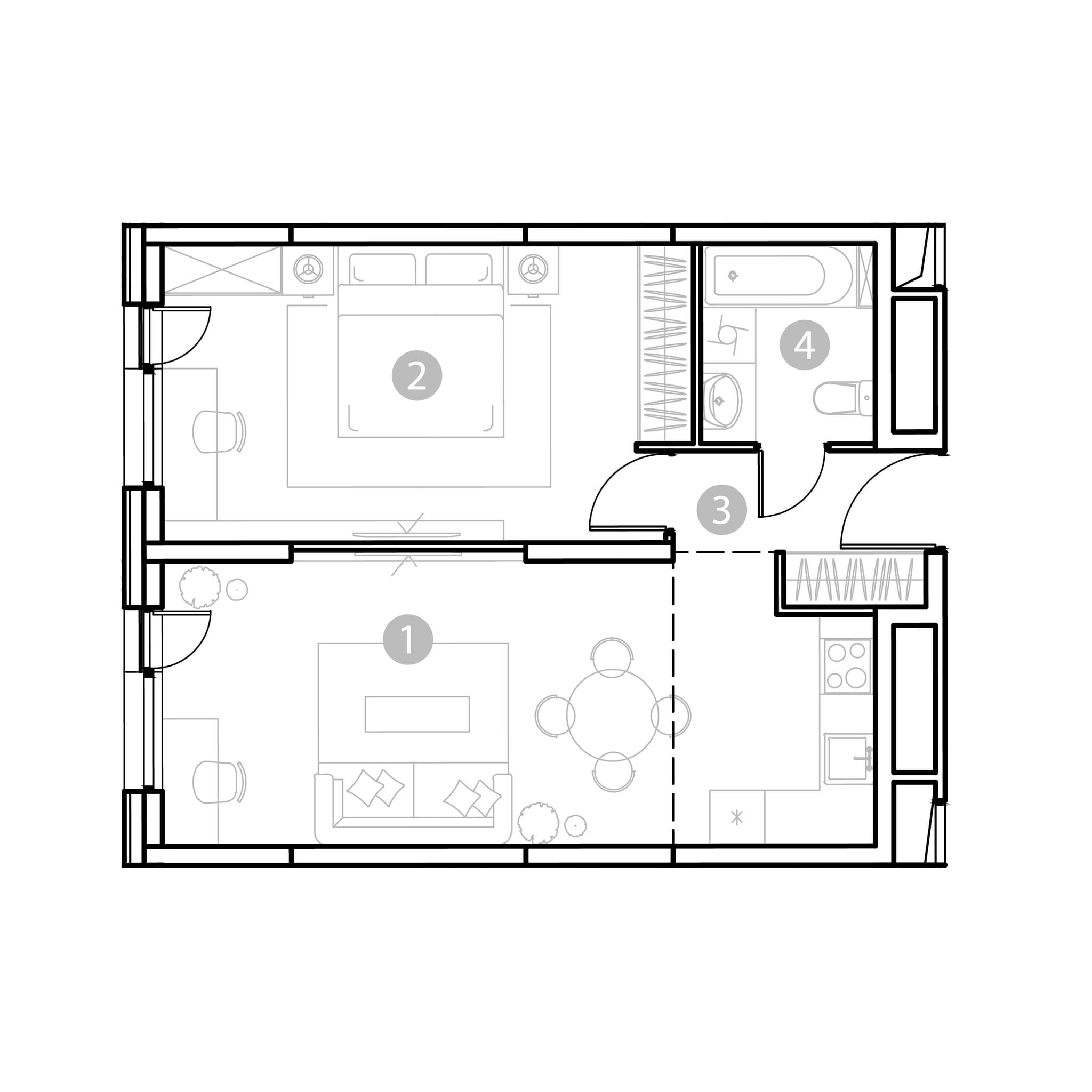 EVOPARK Измайлово Москва — планировка 2