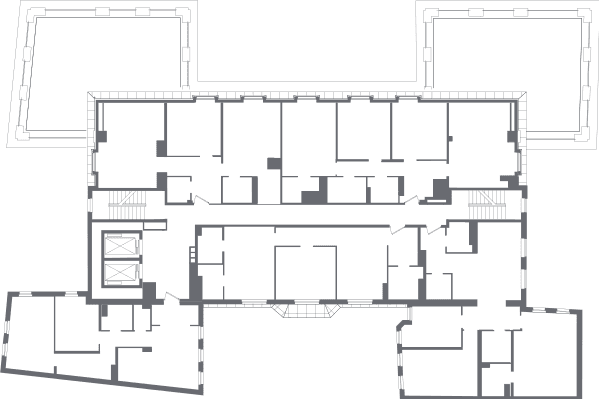 Северная корона Apartments Санкт-Петербург — планировка 2