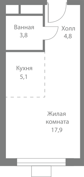 Stellar City Москва — планировка 1