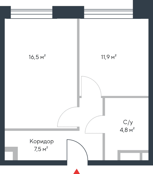 Riverpark Москва — планировка 1