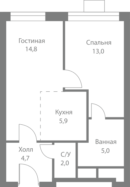 Stellar City Москва — планировка 2
