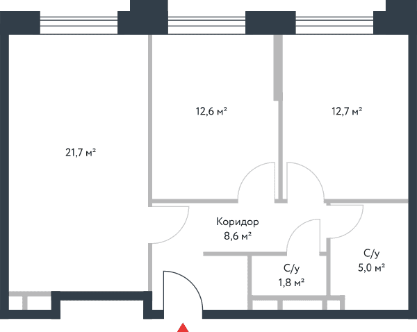 Riverpark Москва — планировка 3