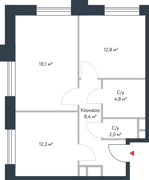 Riverpark Москва — планировка 2