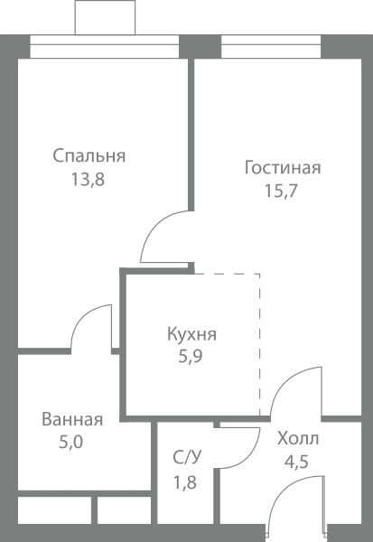 Stellar City Москва — планировка 2