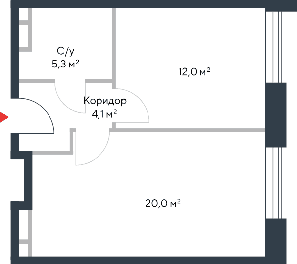 Riverpark Москва — планировка 2