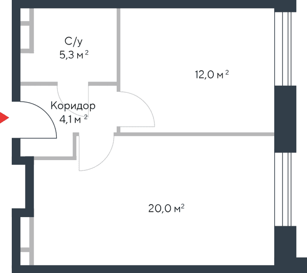 Riverpark Москва — планировка 2