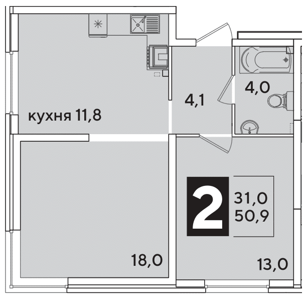Самолёт Краснодар — планировка 2