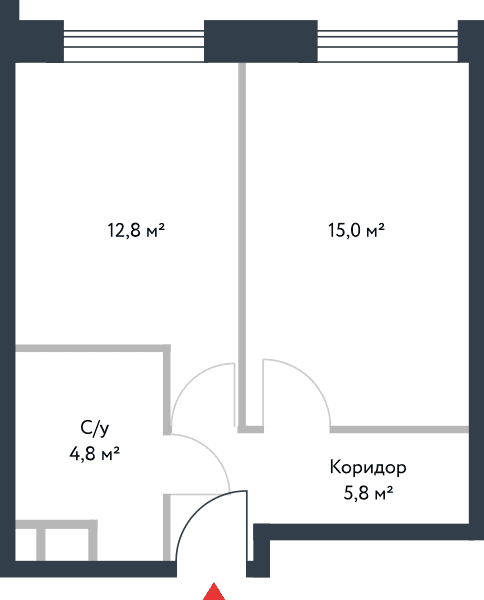 Riverpark Москва — планировка 1
