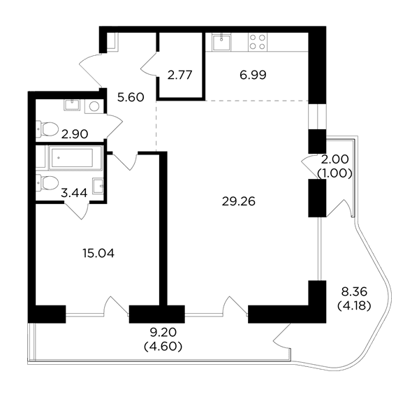 FORIVER Москва — планировка 2