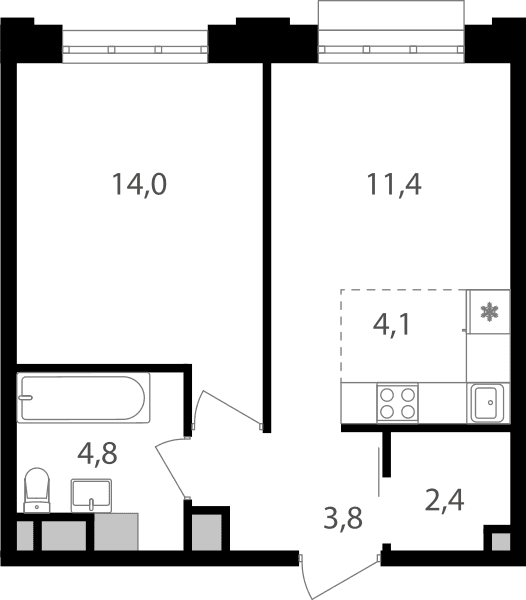 Михалковский Москва — планировка 2