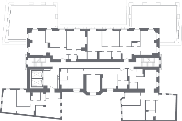 Северная корона Apartments Санкт-Петербург — планировка 3
