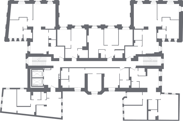 Северная корона Apartments Санкт-Петербург — планировка 2