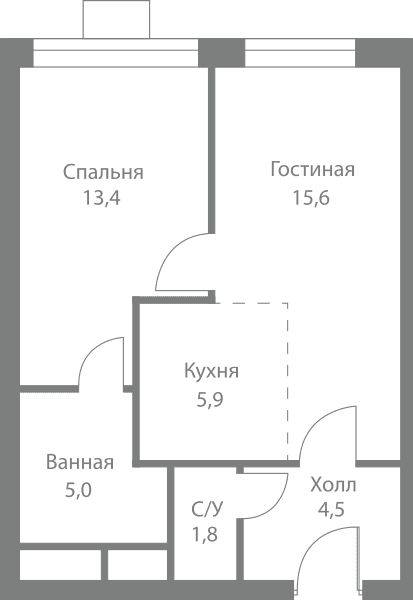 Stellar City Москва — планировка 2