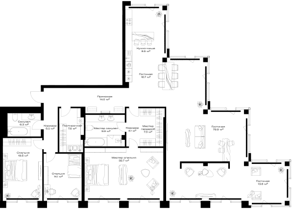 Opus-home Москва — планировка 3