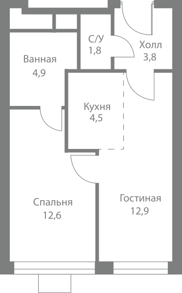Stellar City Москва — планировка 2