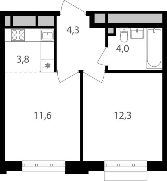Михалковский Москва — планировка 2