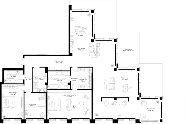 Opus-home Москва — планировка 3