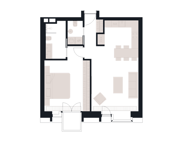 Victory Park Residence Москва — планировка 2
