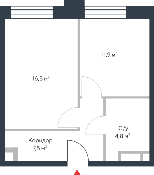 Riverpark Москва — планировка 1