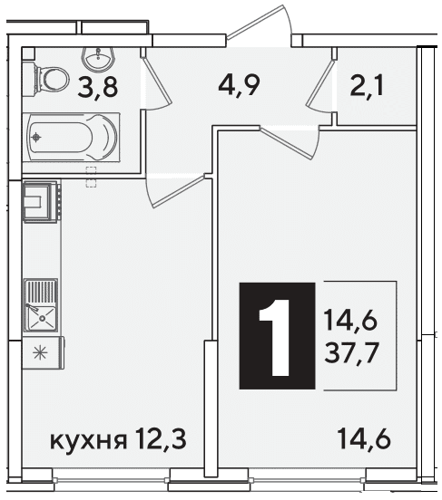 Самолёт Краснодар — планировка 1