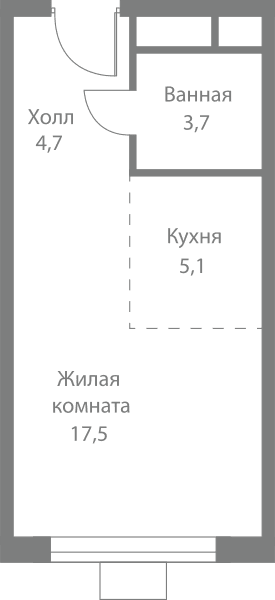 Stellar City Москва — планировка 1