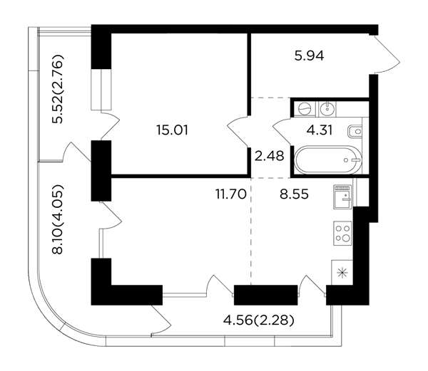 FORIVER Москва — планировка 2