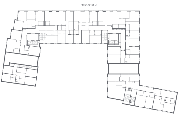 BAKUNINA 33 Санкт-Петербург — планировка 4