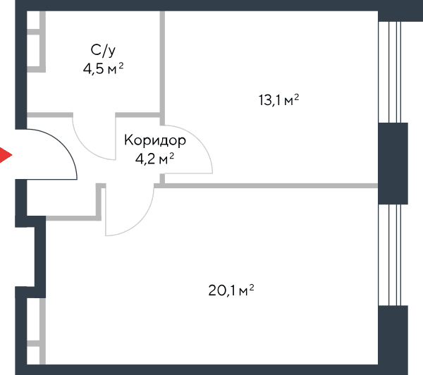 Riverpark Москва — планировка 2