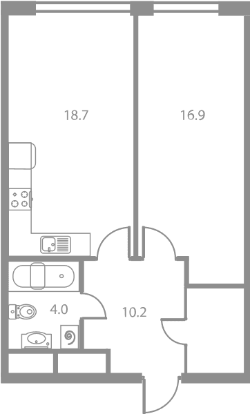WestTower Москва — планировка 2