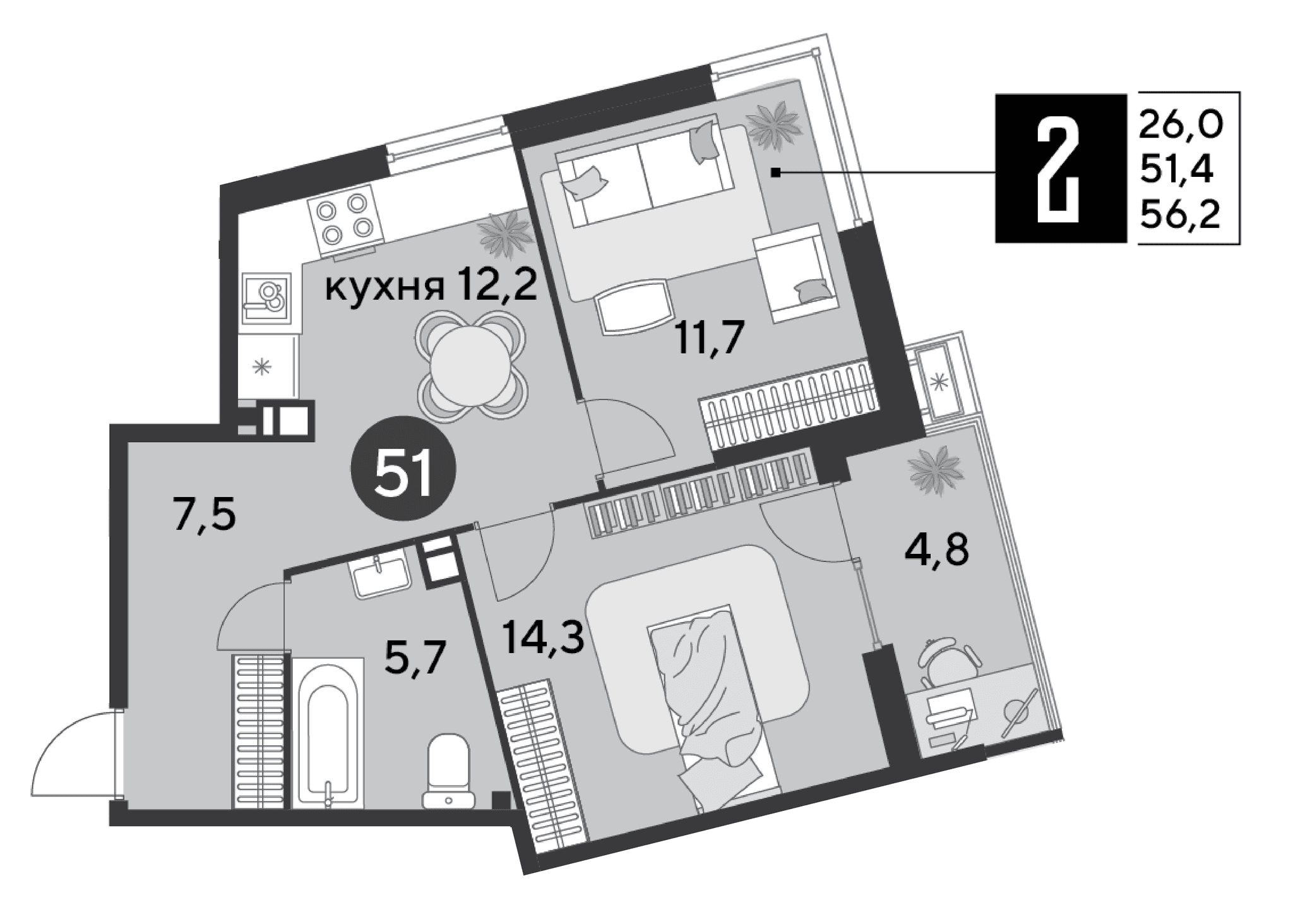 Парк Победы Краснодар — планировка 2