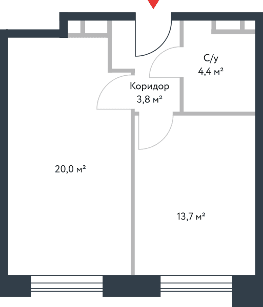 Riverpark Москва — планировка 2