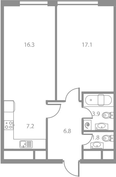 WestTower Москва — планировка 2