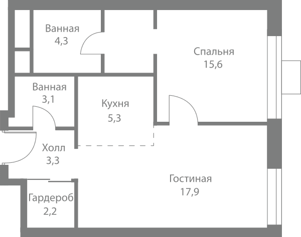 Stellar City Москва — планировка 2