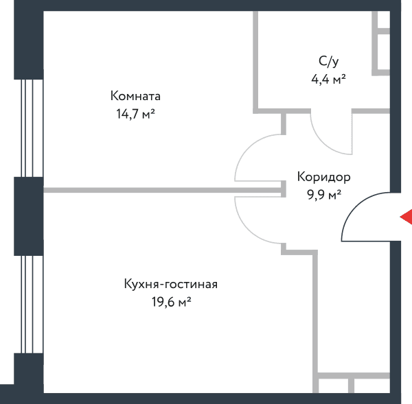 Riverpark Москва — планировка 2